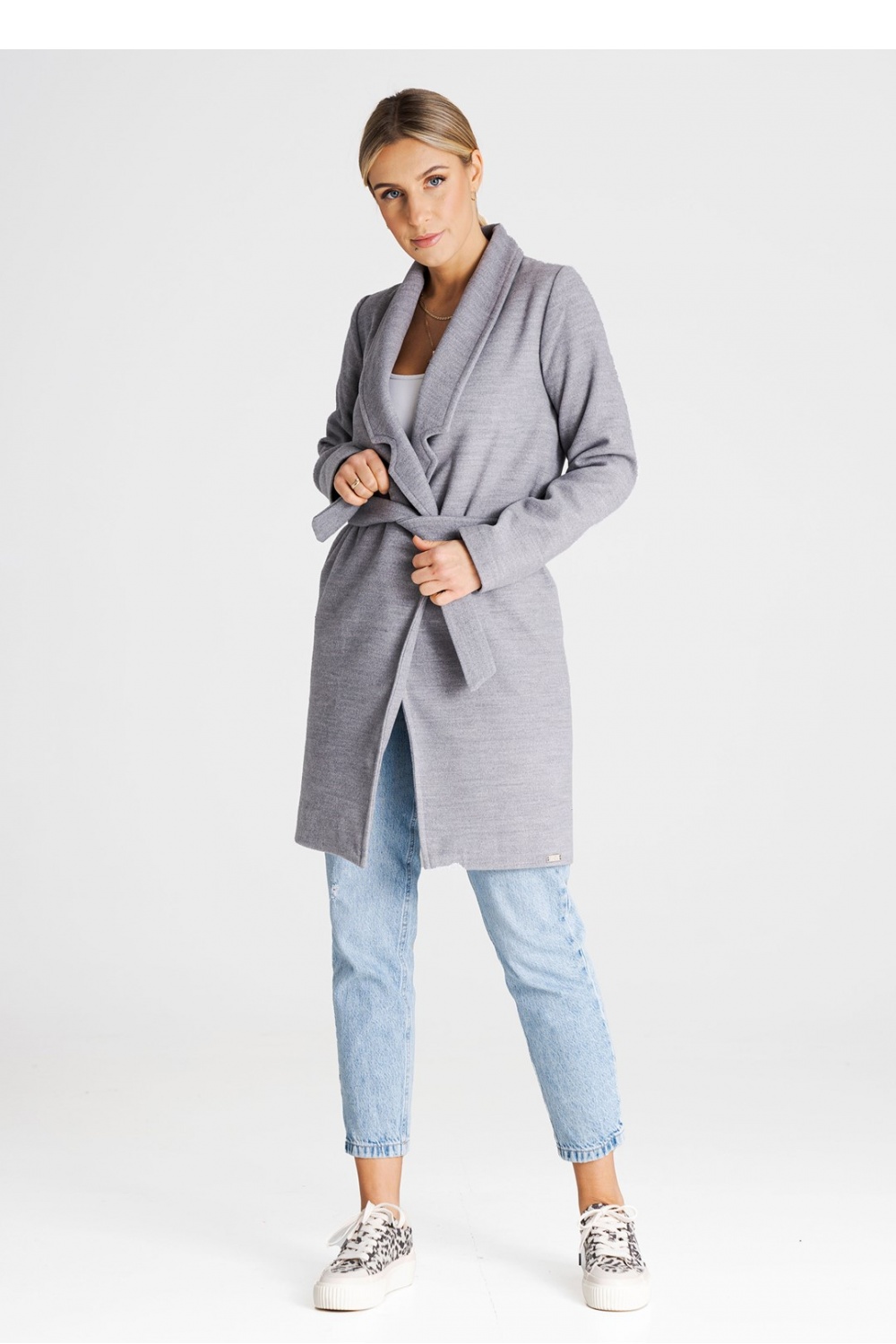  Coat model 194793 Figl  grey