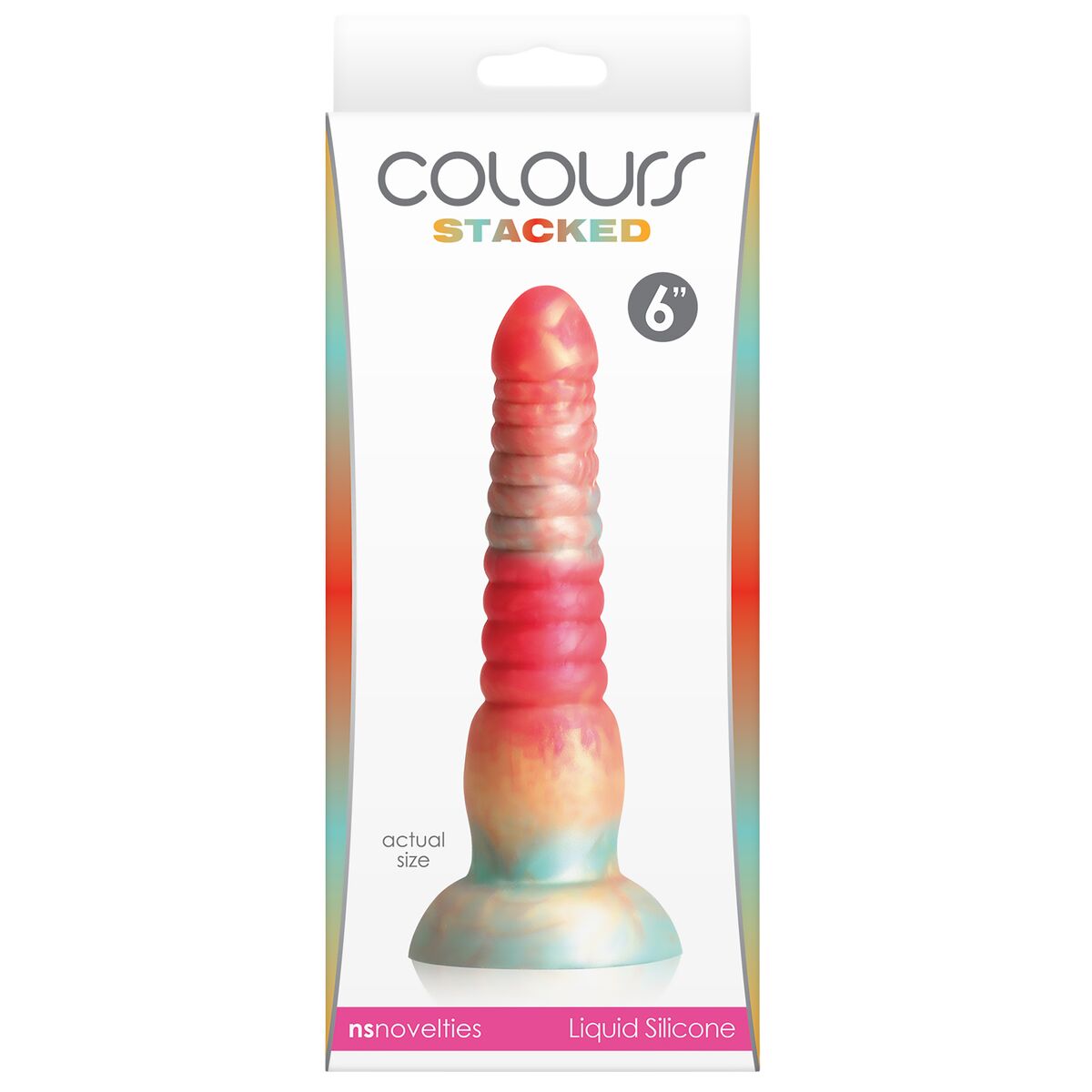 Dildo NS Novelties Colours Multicolour Ø 3,9 cm