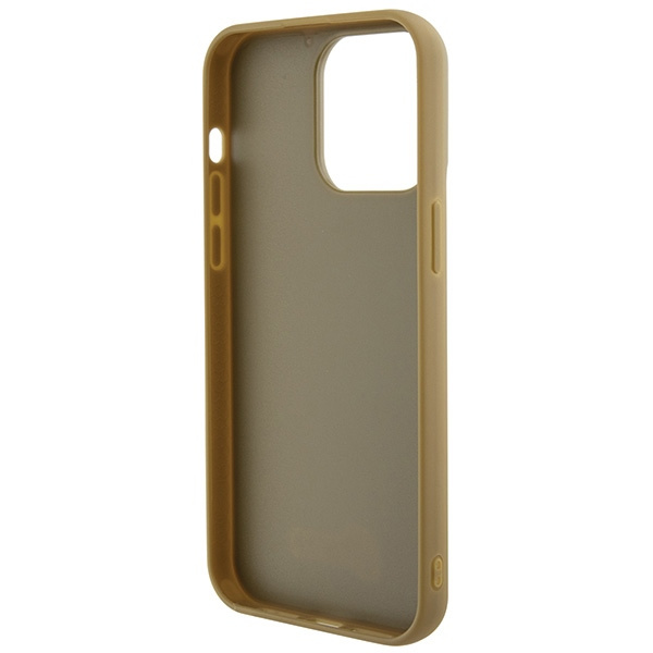 Guess GUHCP15XPMSDGSD Apple iPhone 15 Pro Max hardcase Disco Metal Script gold