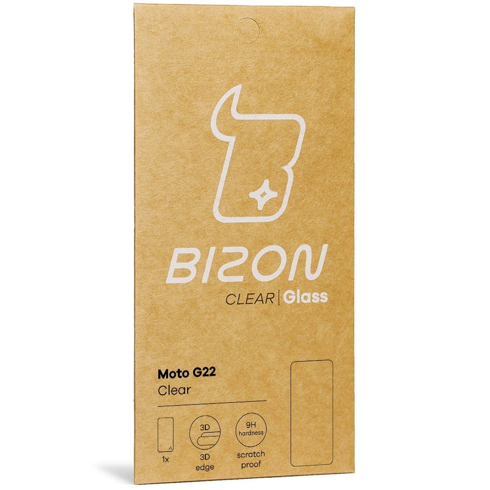 Bizon Glass Clear Motorola Moto G22