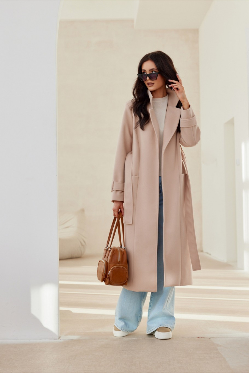  Coat model 206987 Roco Fashion  beige