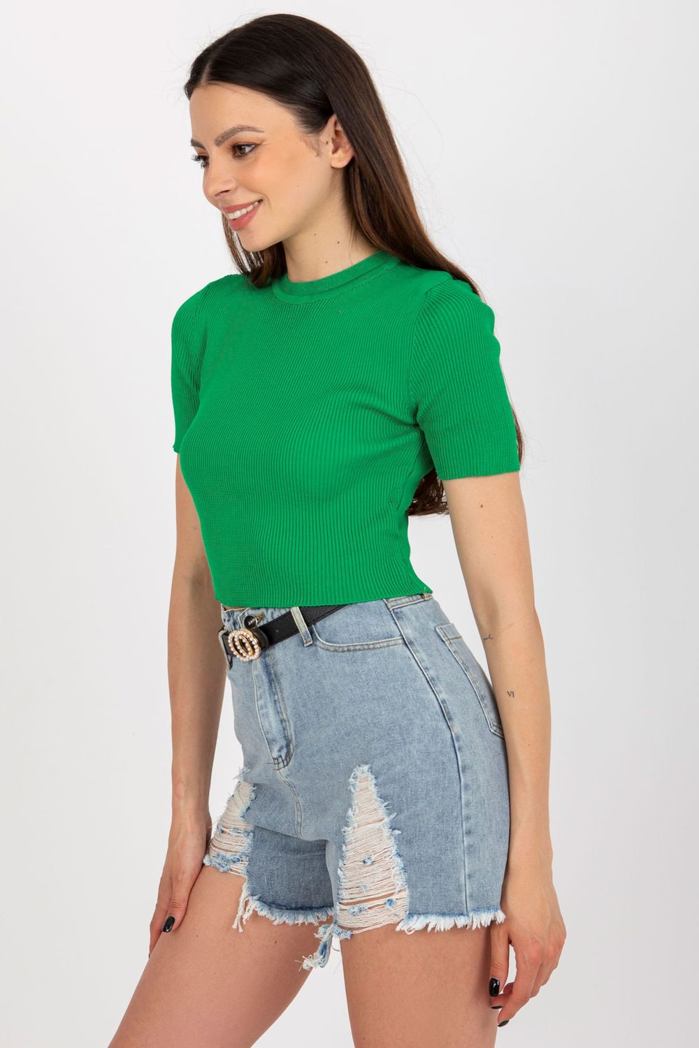  Blouse model 181597 Badu  green