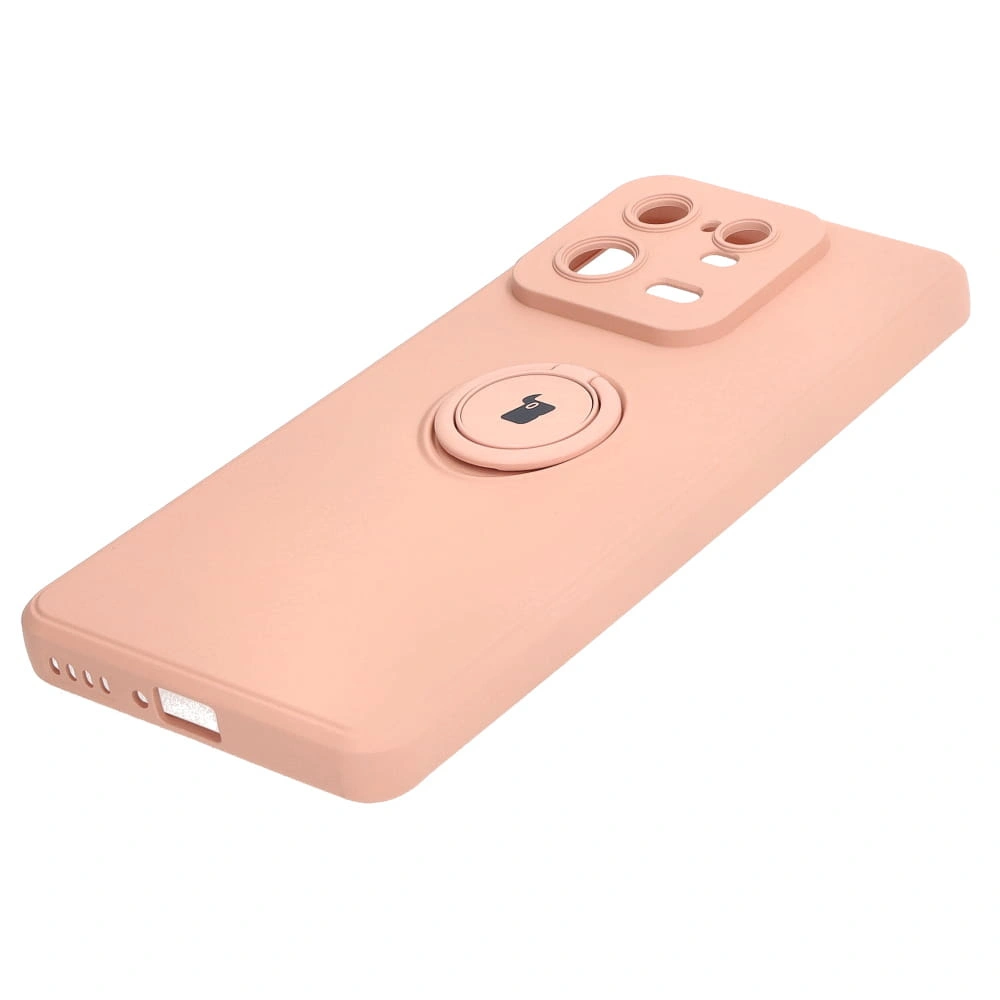 Bizon Case Silicone Ring Sq Xiaomi 13 Pro light pink
