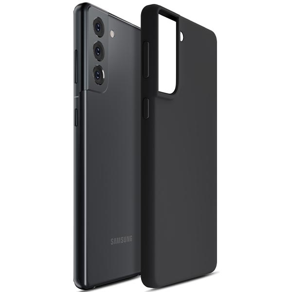 Case 3MK Silicone Case Samsung Galaxy S22 black/black