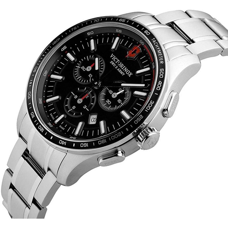 Men's Watch Victorinox V241816 Black Silver