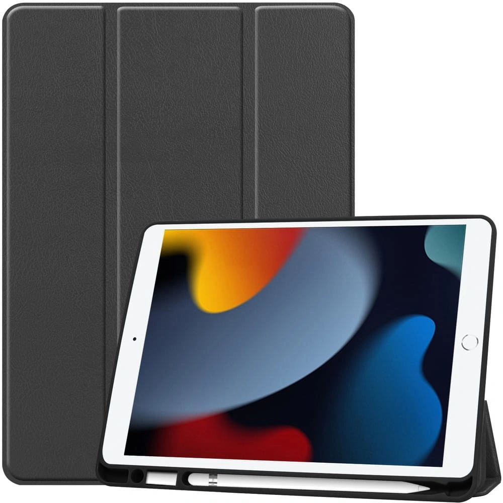 Bizon Case Tab Lizard Apple iPad 9/8/7 10.2 2021/2020/2019 black