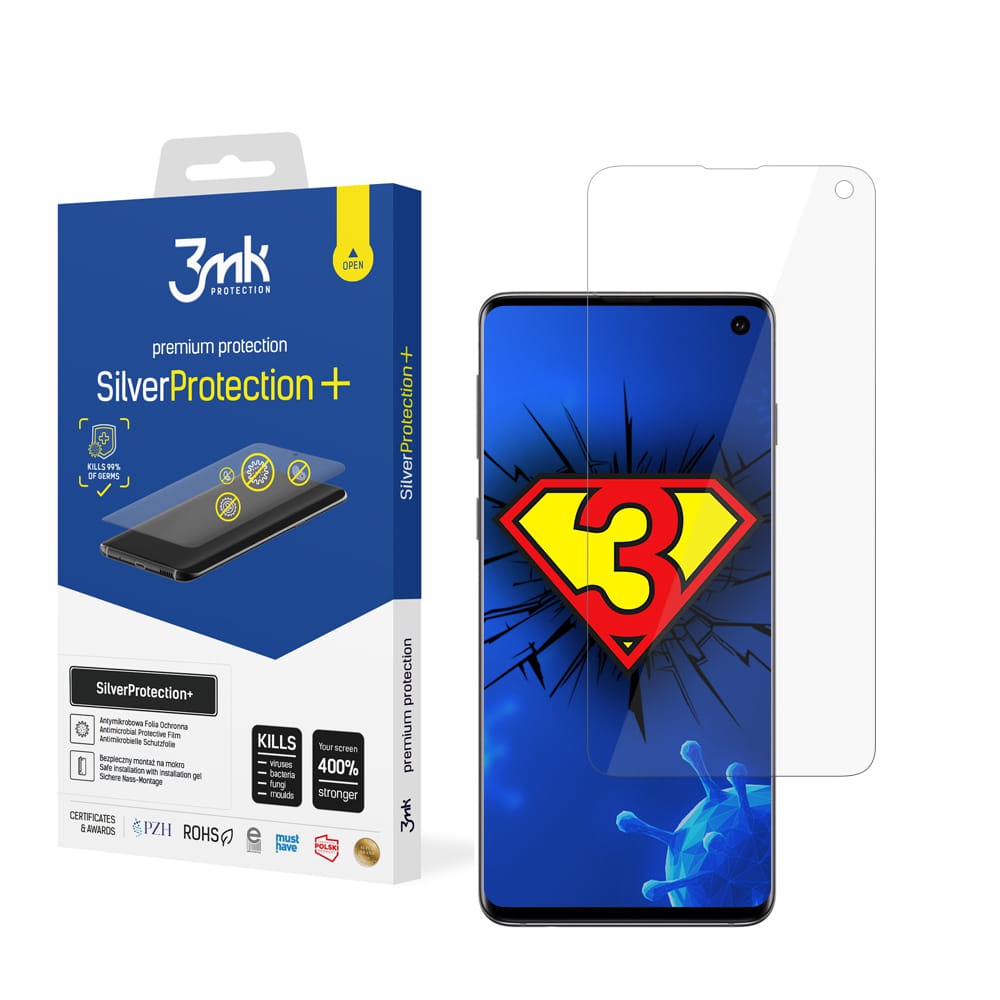 3MK Silver Protect+ Samsung Galaxy S10
