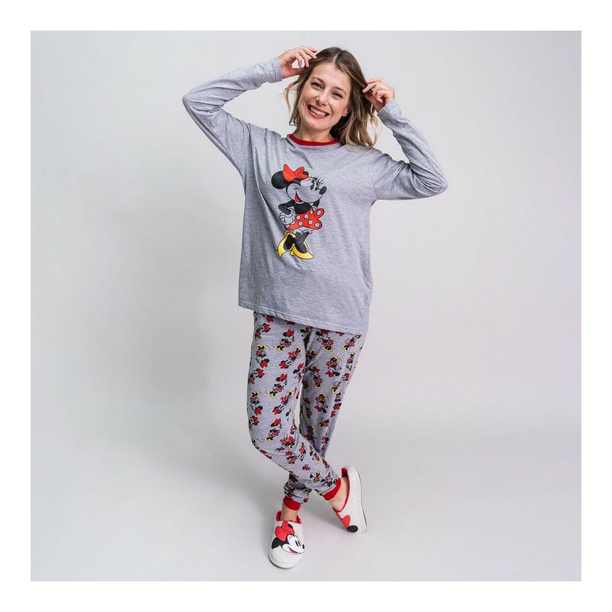 Pyjama Minnie Mouse Lady Grey