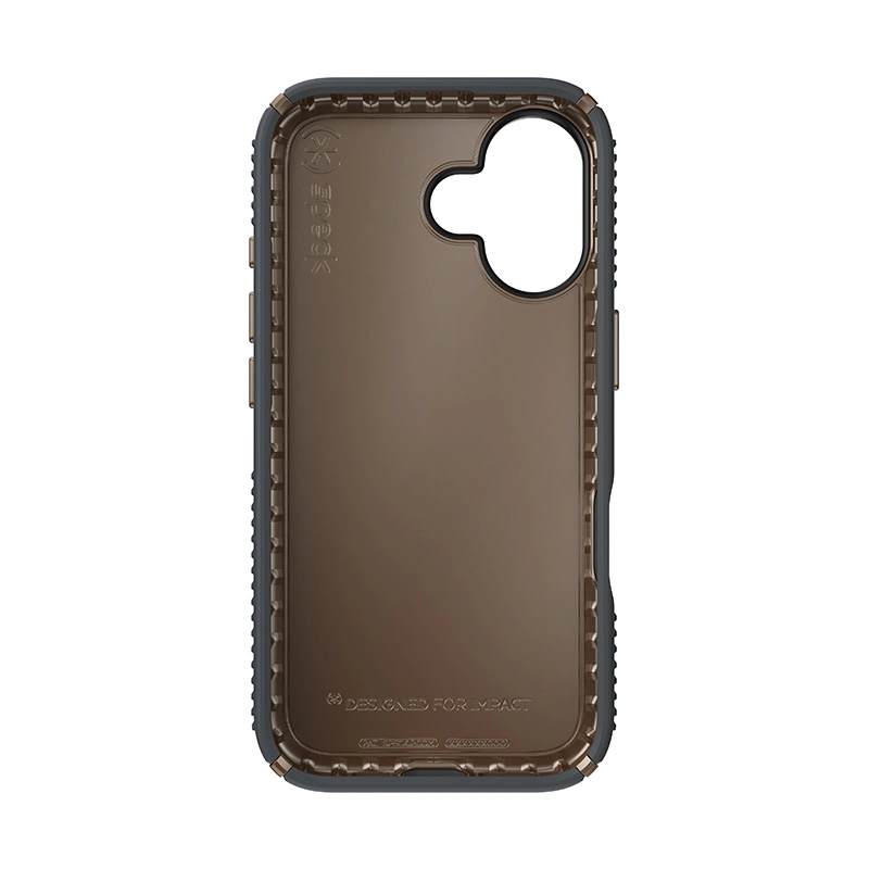 Case Speck Presidio2 Grip Apple iPhone 16 (Charcoal Grey / Cool Bronze / White)