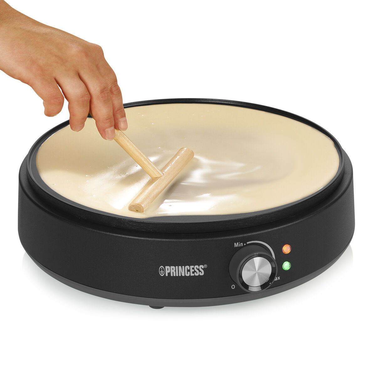 Waffle Maker Princess 01.492235.01.001 Black 1200 W