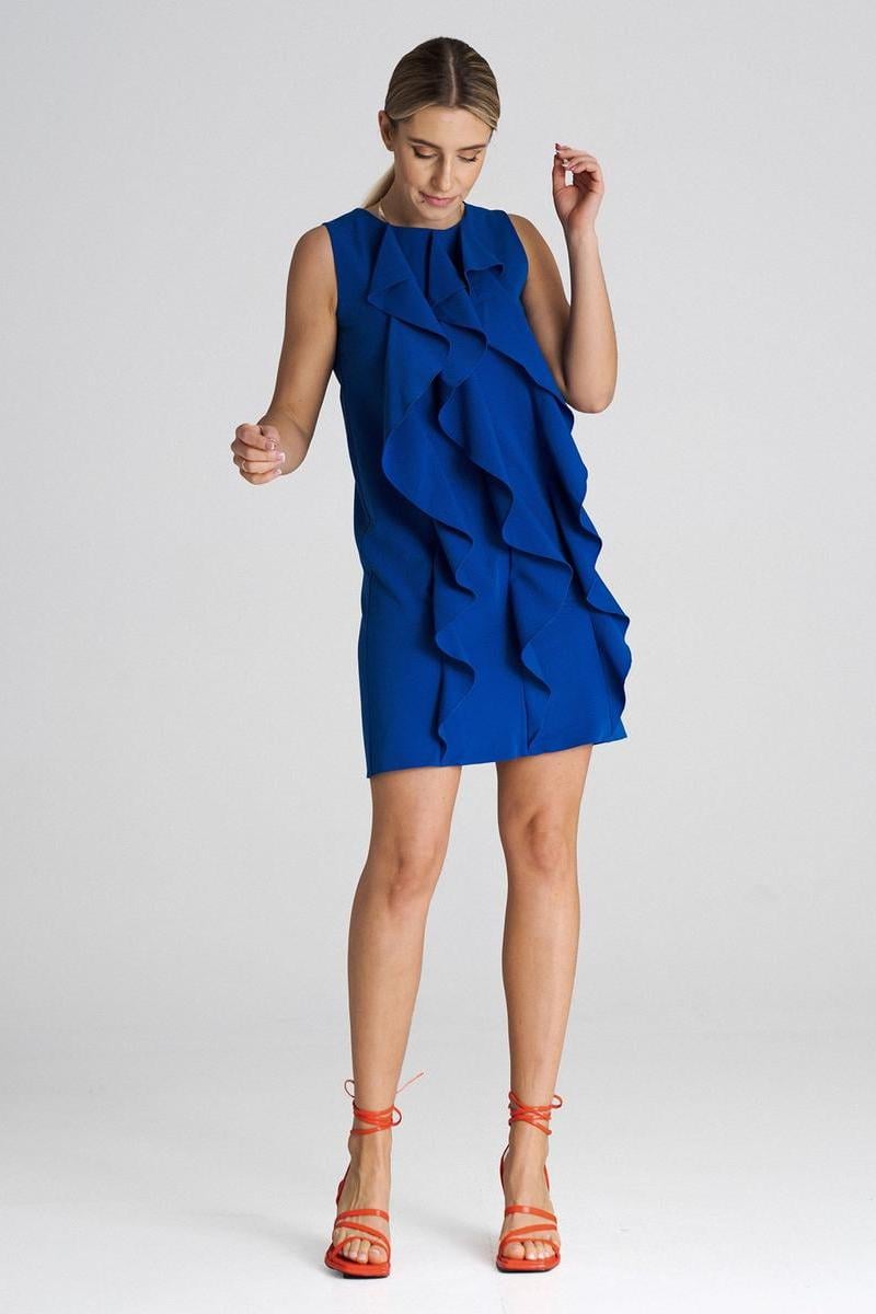  Cocktail dress model 197184 Figl  blue
