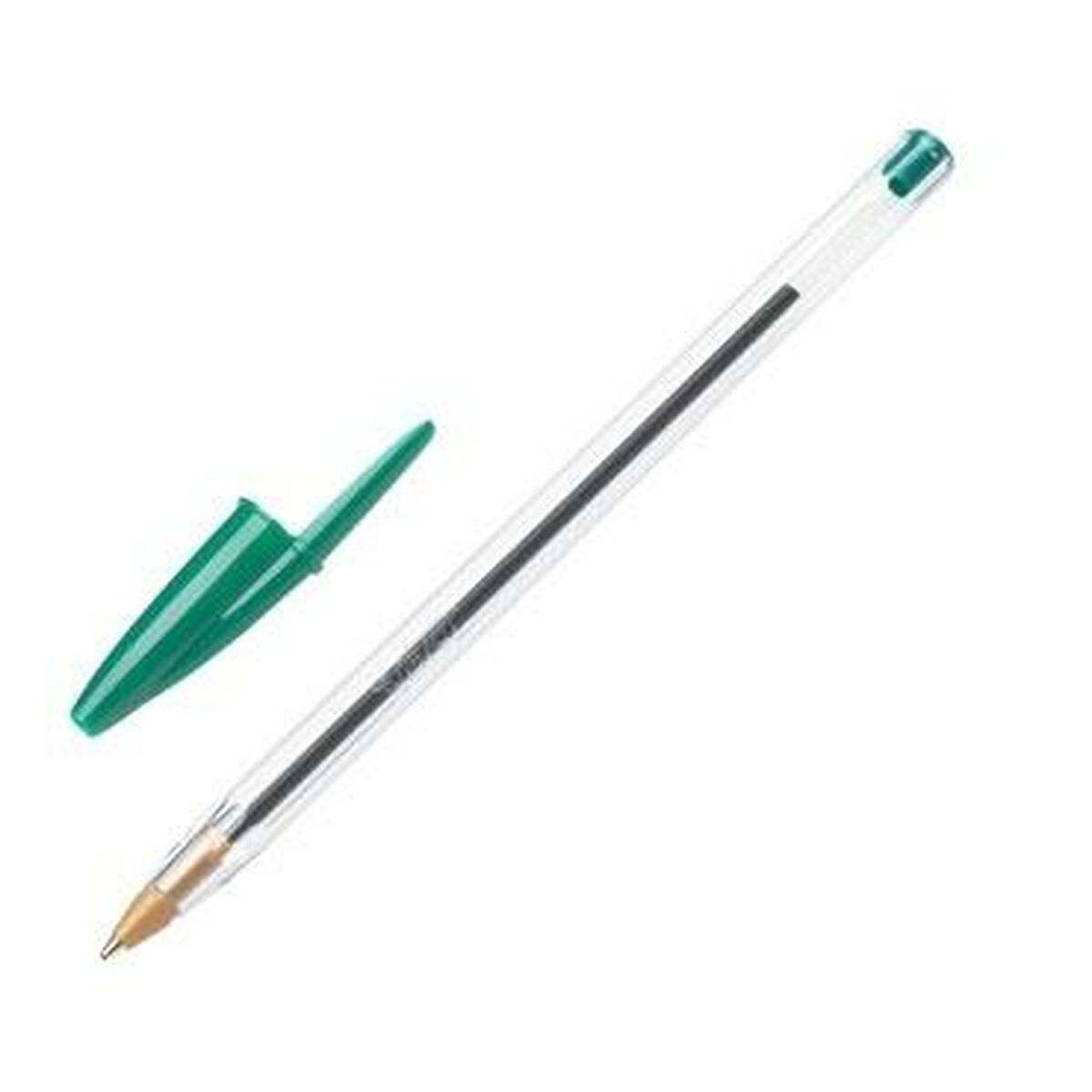 Pen Bic Cristal Original Green 50 Units