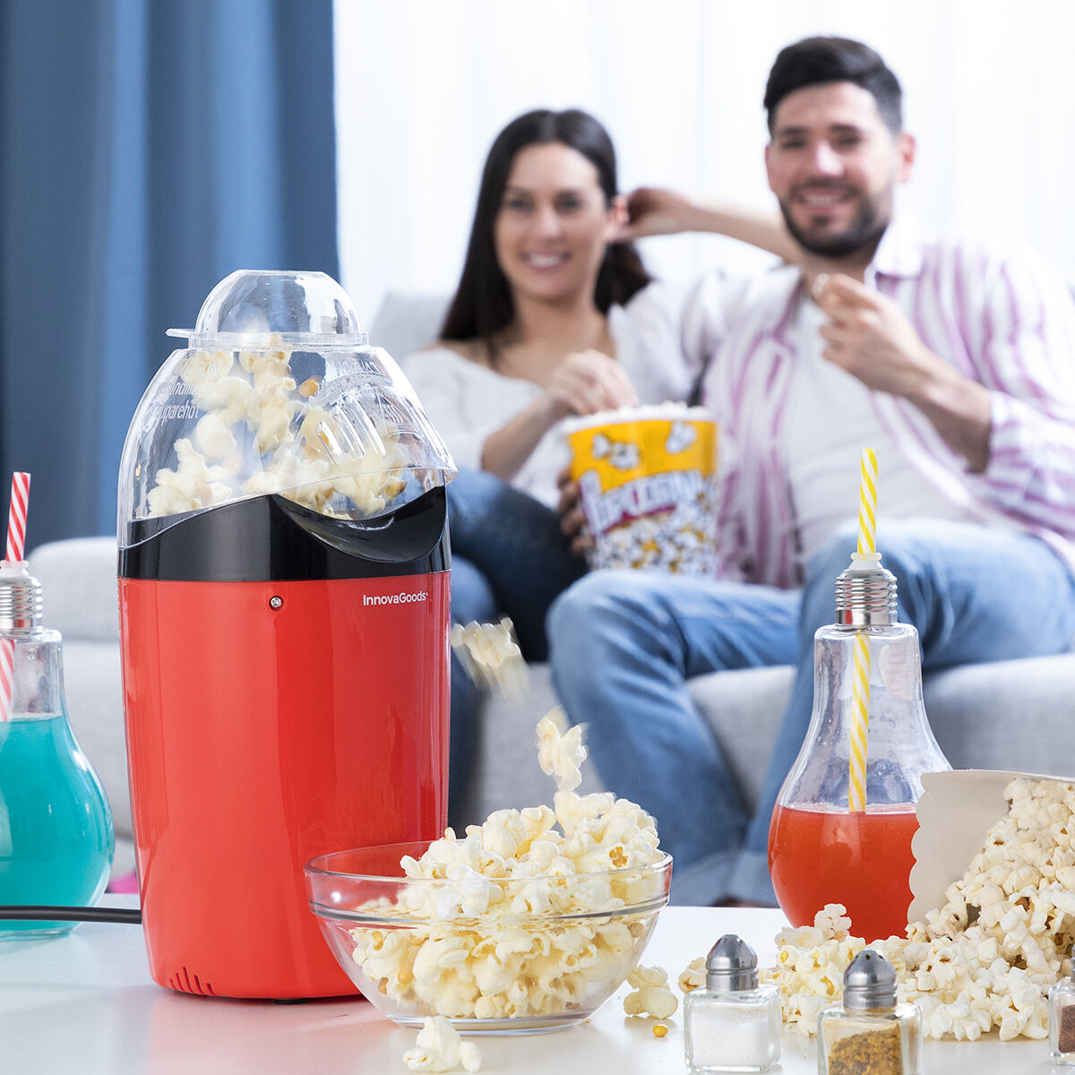 Maszynka do popcornu na gorące powietrze Popcot InnovaGoods