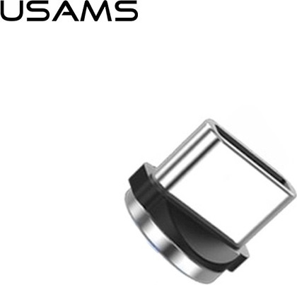 USAMS Adapter Magnetic USB-C bulk silver SJ159USBTA (US-SJ159)