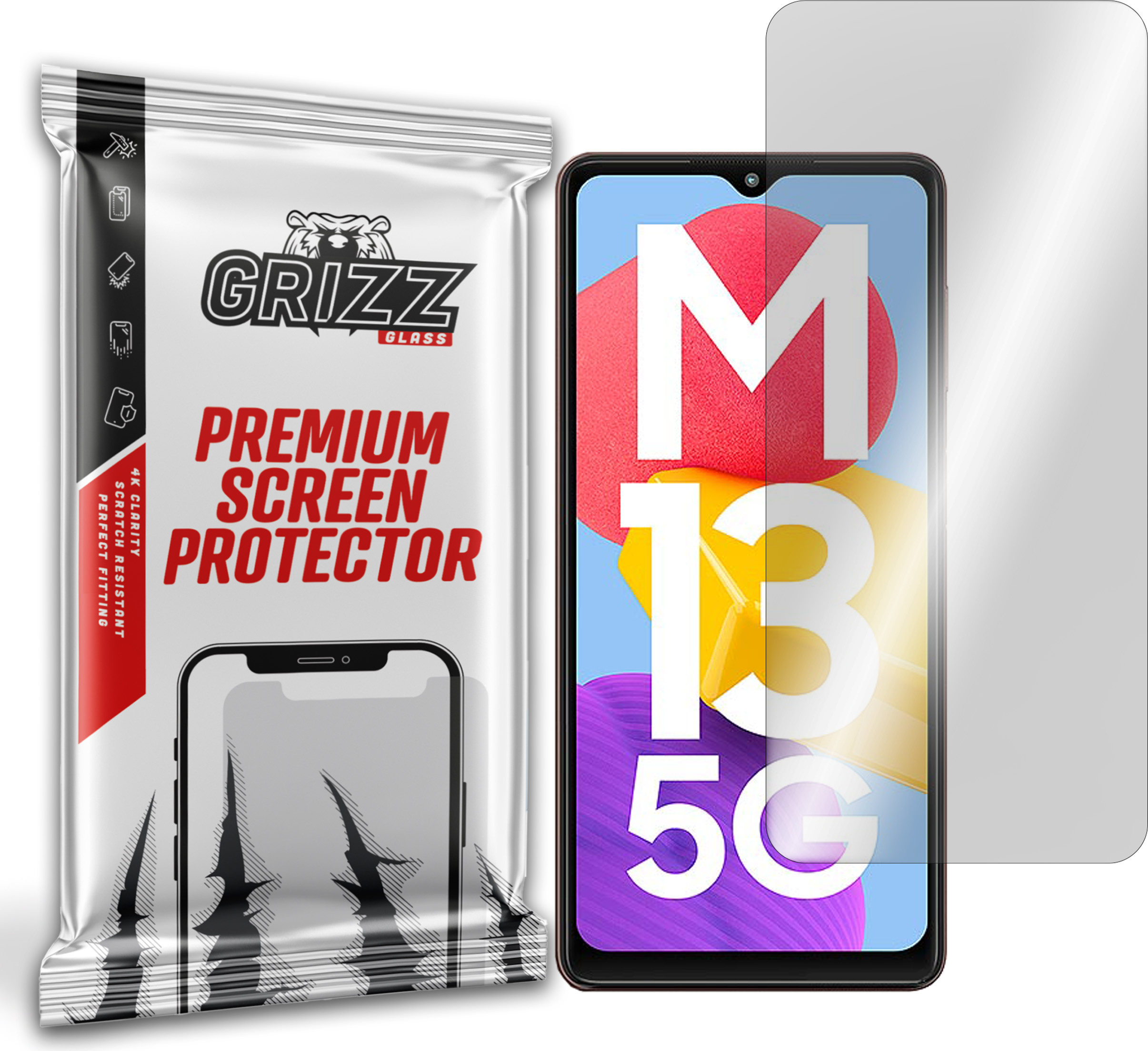 GrizzGlass HybridGlass Samsung Galaxy M13 5G