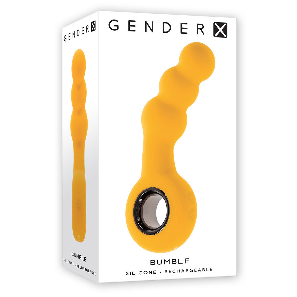 Vibrating Butt Plug Evolved Gender X Yellow Vibrating Butt Plug Evolved Gender X Yellow