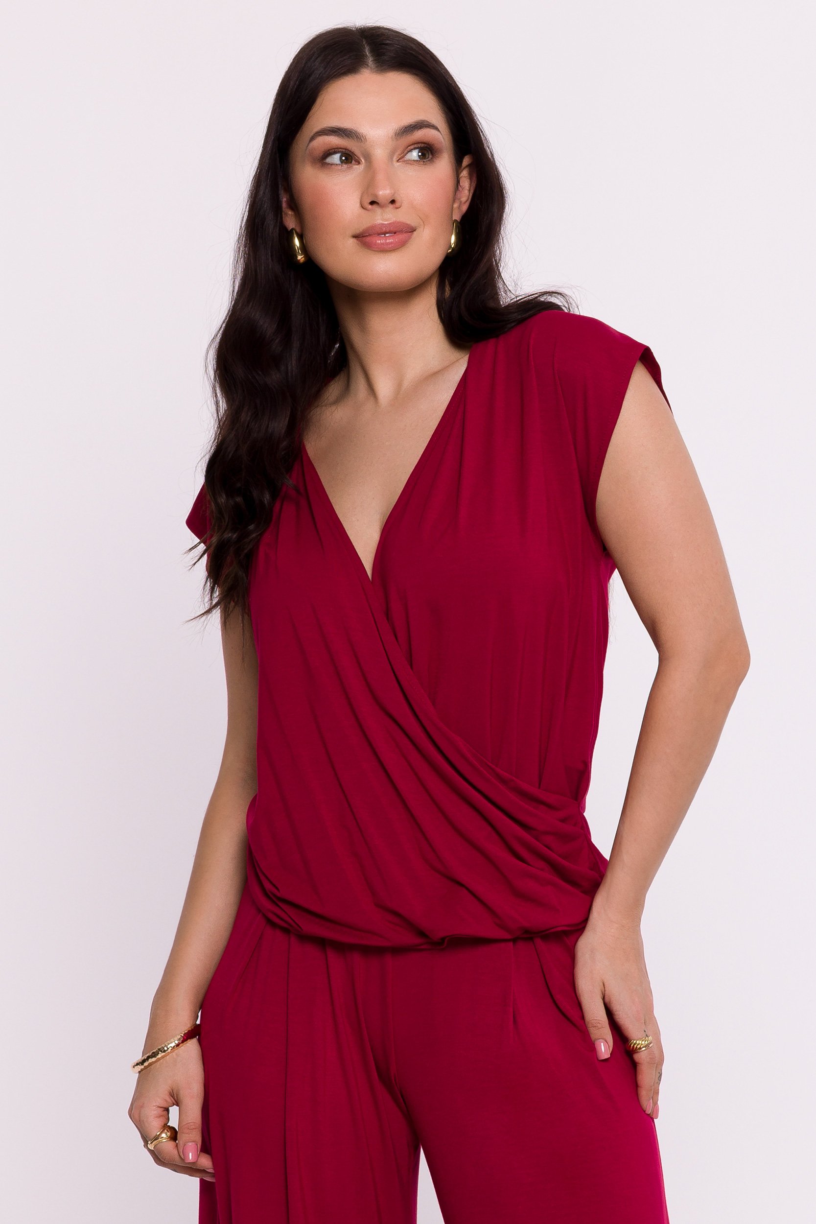  Blouse model 193664 BeWear  red