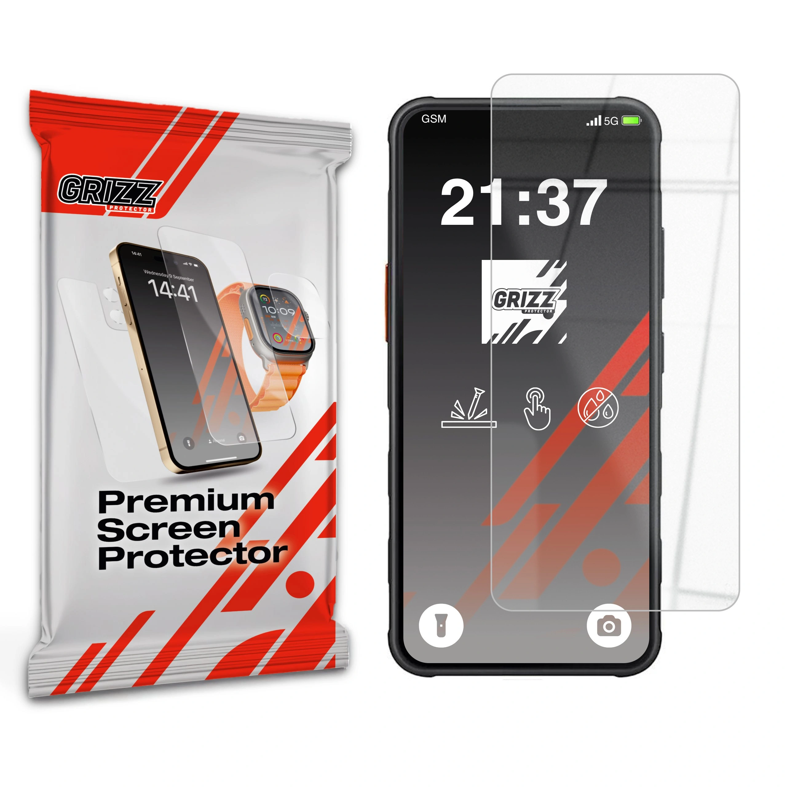 Szkło hybrydowe GrizzGlass HybridGlass do Samsung Galaxy XCover 7 Pro