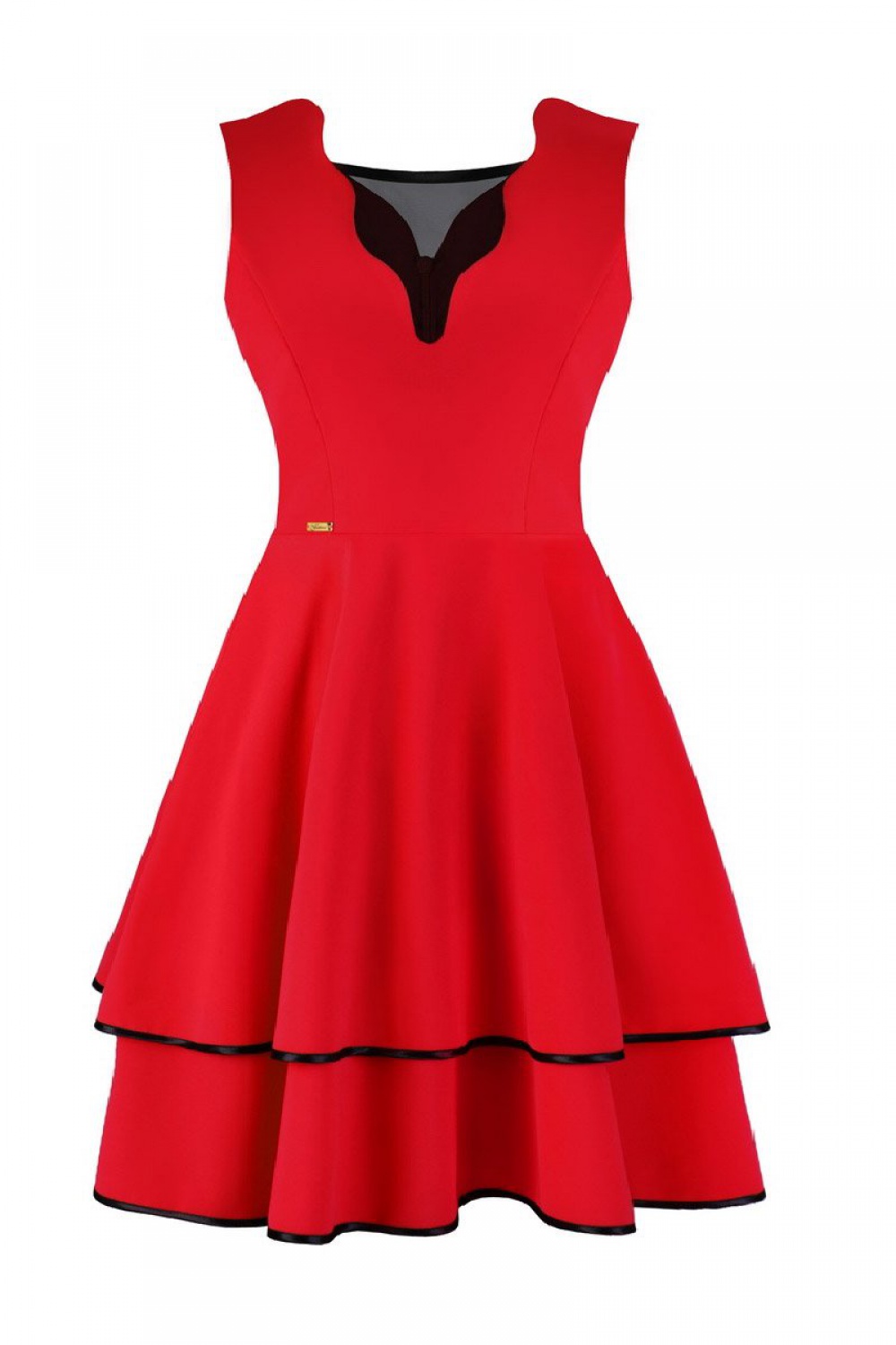  Cocktail dress model 108511 Jersa  red