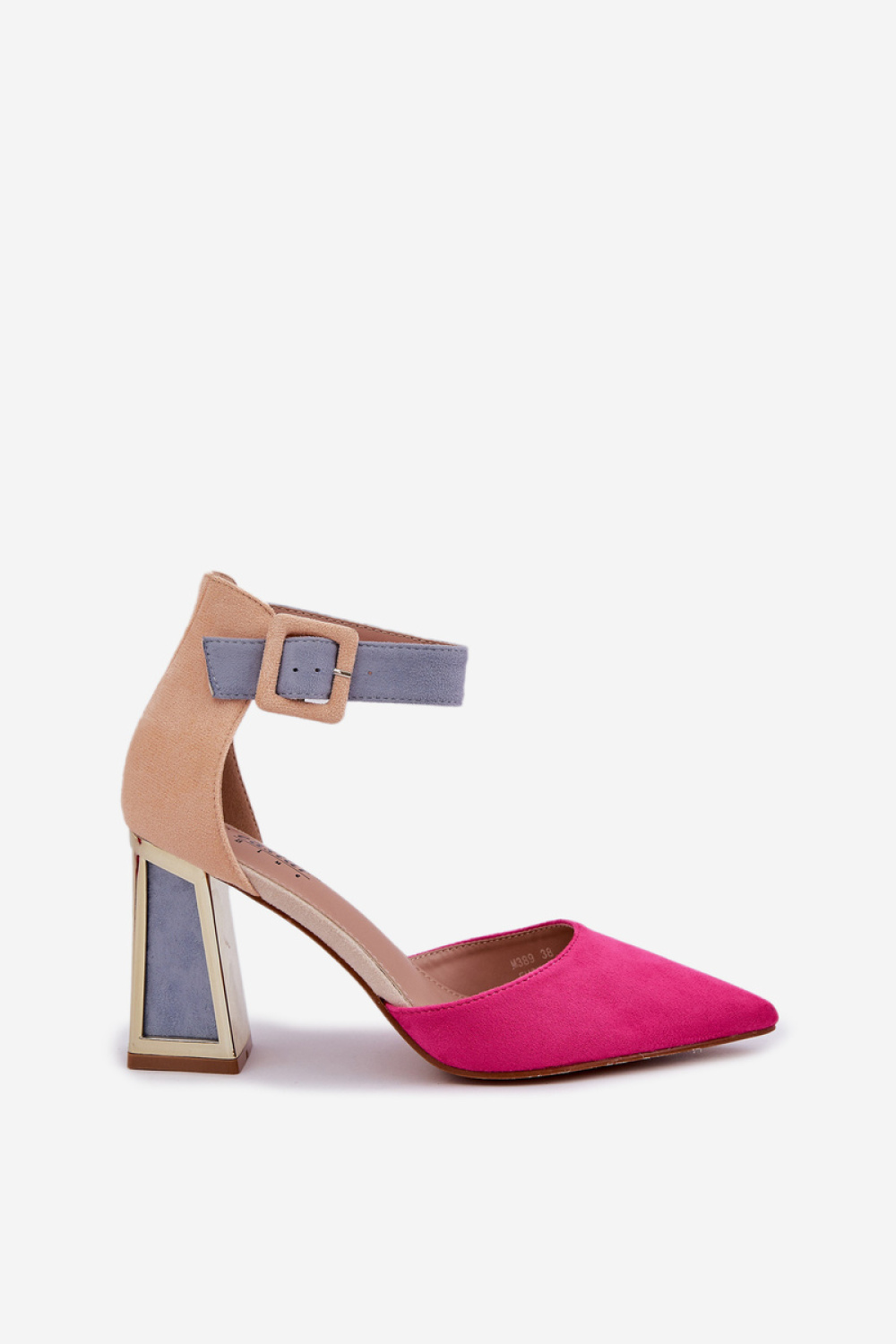  Heel sandals model Step in style  pink