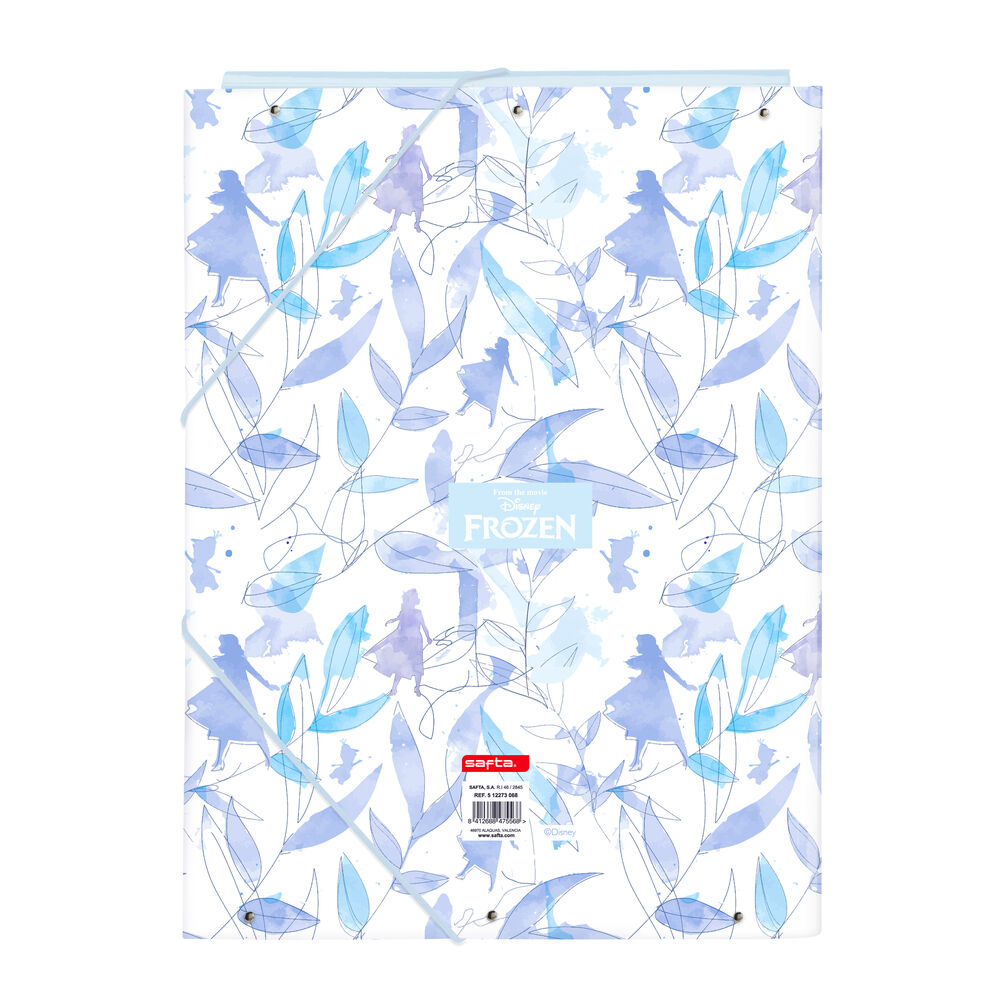 Folder Frozen Memories Blue White A4 (26 x 33.5 x 2.5 cm)