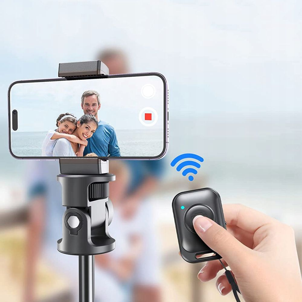 Tech-protect L03s Wireless Selfie Stick Tripod Black
