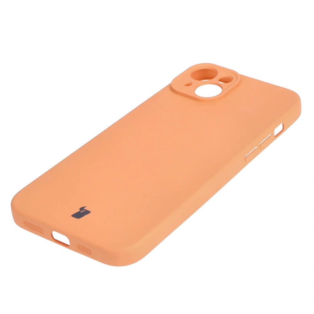 Bizon Case Silicone Apple iPhone 15 Plus orange
