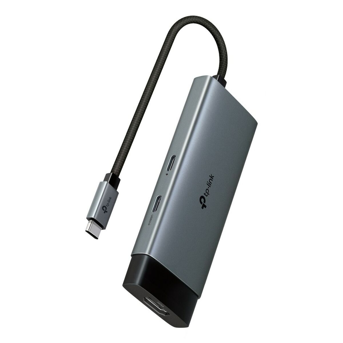 USB Cable TP-Link UH5020C 100 W Black Grey