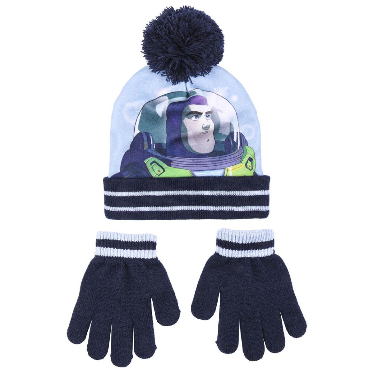 Mütze und Handschuhe Buzz Lightyear Blau (Einheitsgröße)