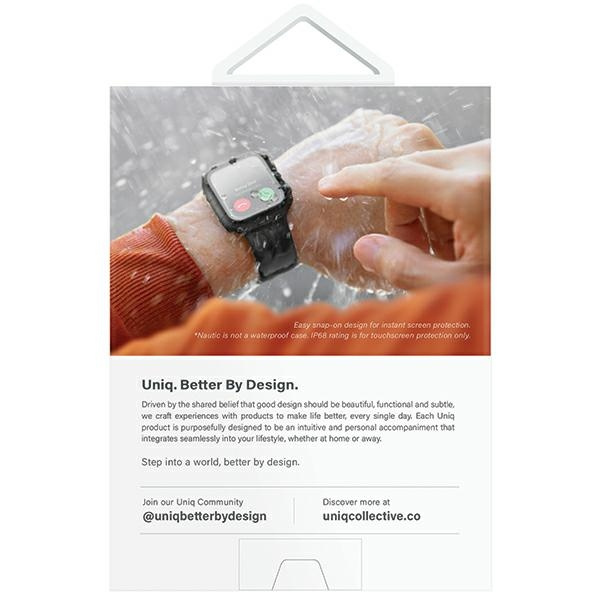 UNIQ Nautic Case Apple Watch 4/5/6/7/SE/8/9 40/41mm dove clear