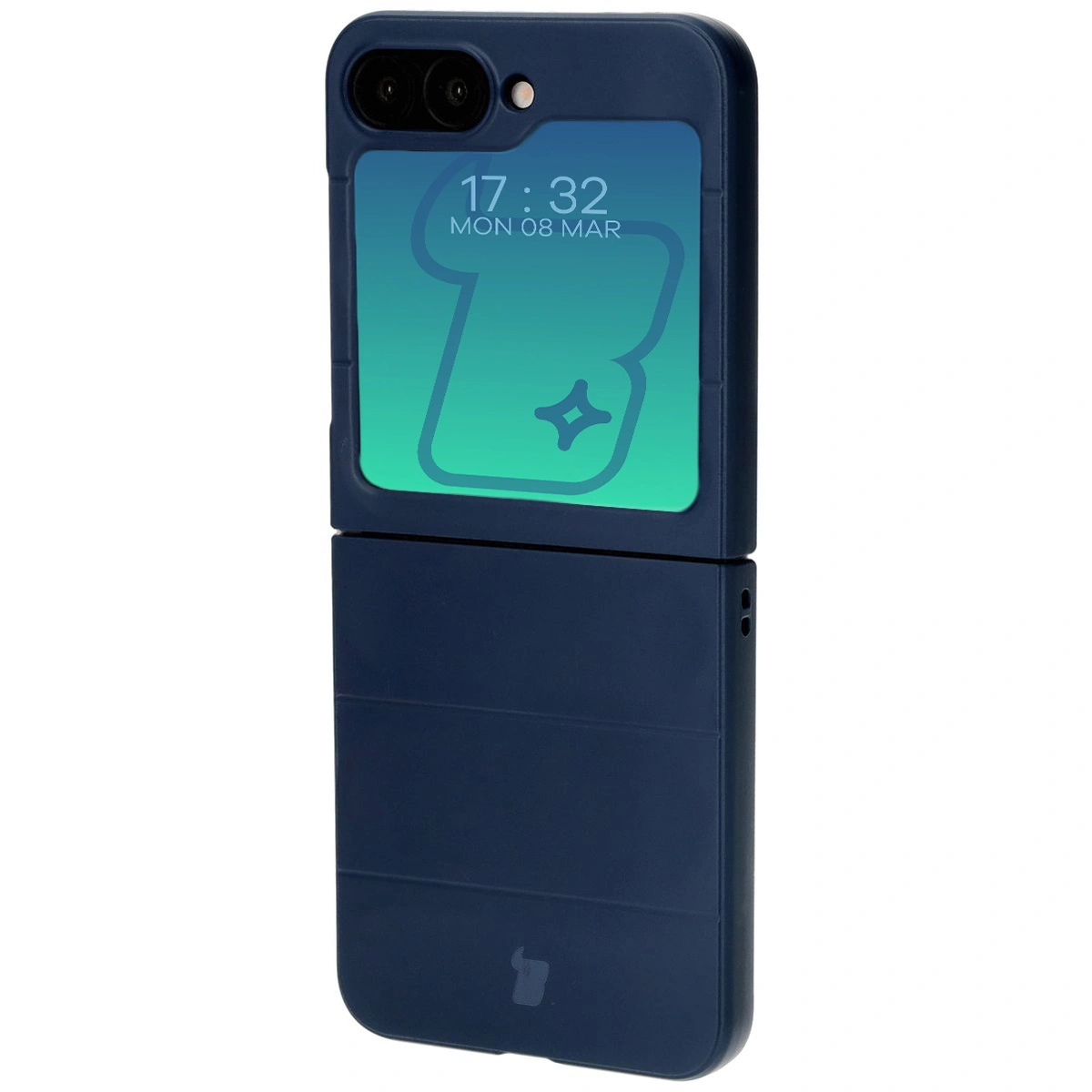 Bizon Case Tur Samsung Galaxy Z Flip6 navy blue