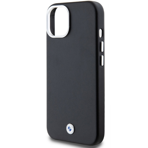 BMW BMHMP15S23PUFWK Apple iPhone 15 / 14 / 13 Signature Wrapped Metal MagSafe black