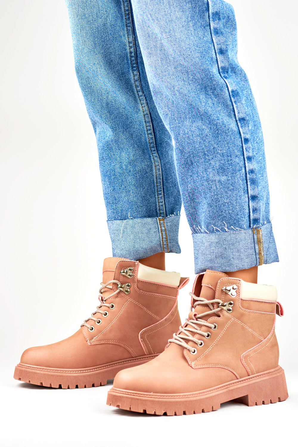  Trapper shoes model 190682 PRIMO  pink