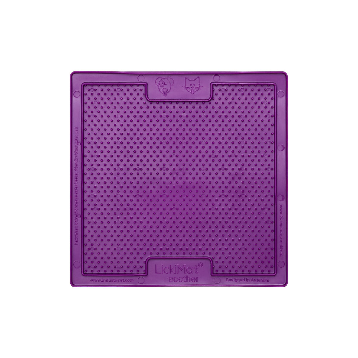 Cushion Lickimat Purple TPR