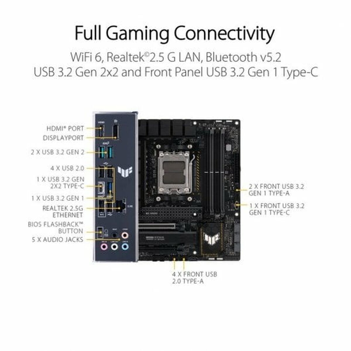 Motherboard Asus AMD AM5 AMD AMD B650 Motherboard Asus AMD AM5 AMD AMD B650
