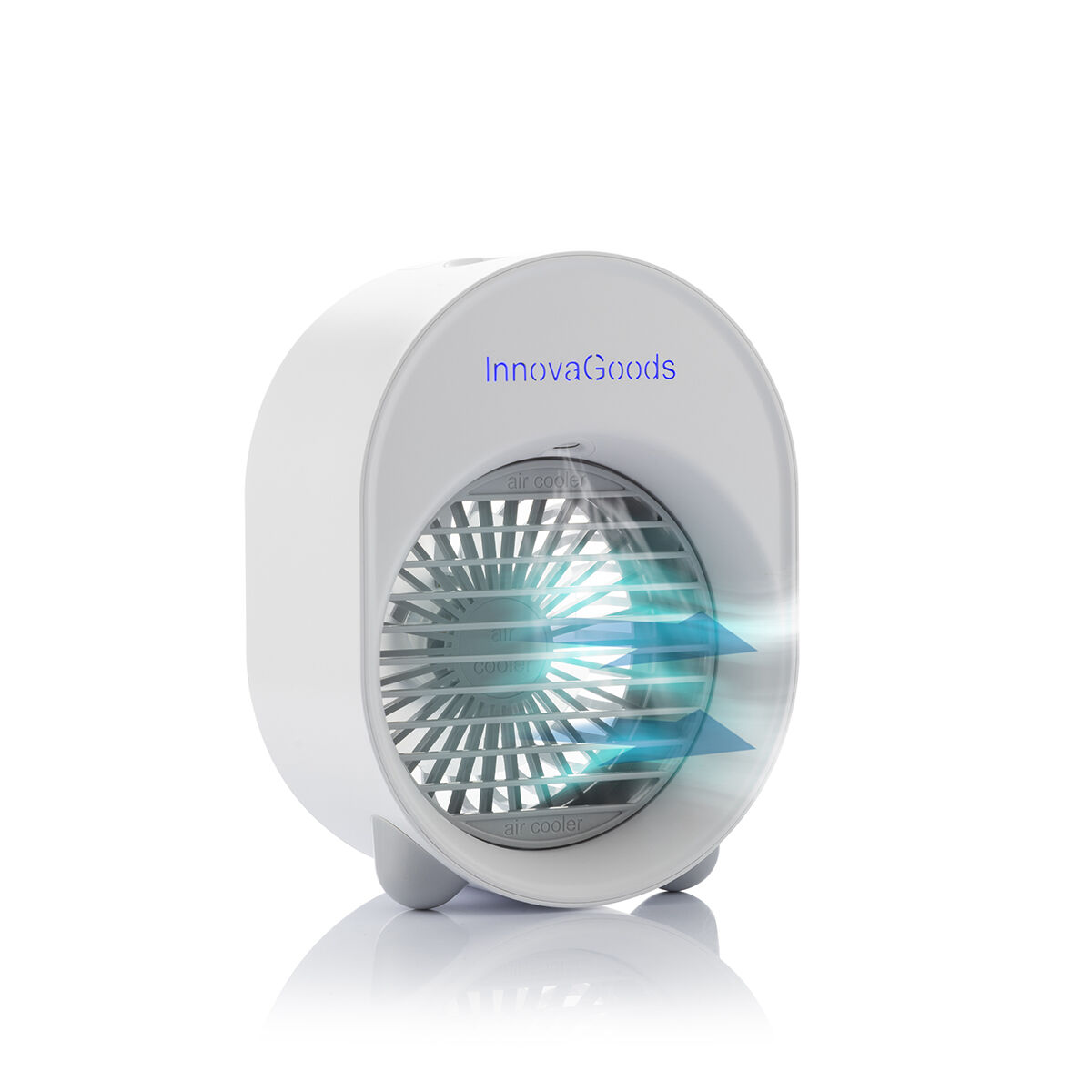 Mini Ultrasound Air Cooler-Humidifier with LED Koolizer InnovaGoods Mini Ultrasound Air Cooler-Humidifier with LED Koolizer InnovaGoods