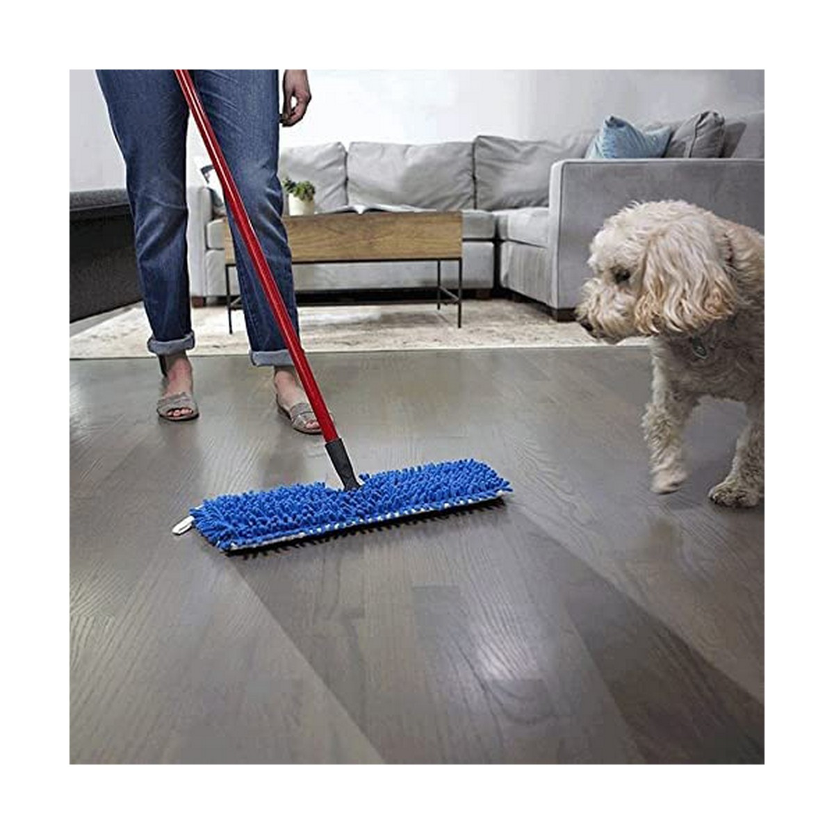 Mop z Mikrofibry Vileda Flip Mop Mikrowłókna (45 x 12 cm)