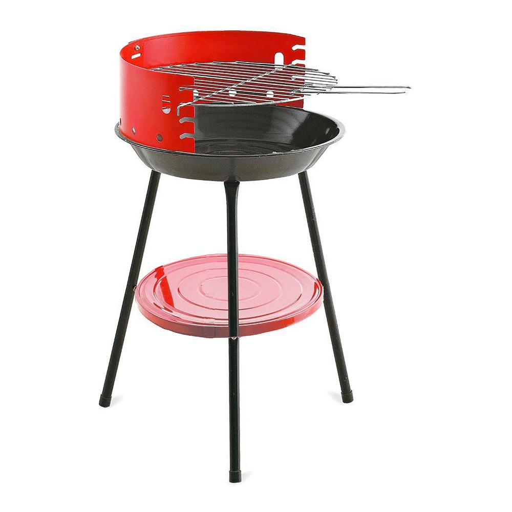 Barbecue Algon Circular Red Grill (36 x 36 x 55 cm)
