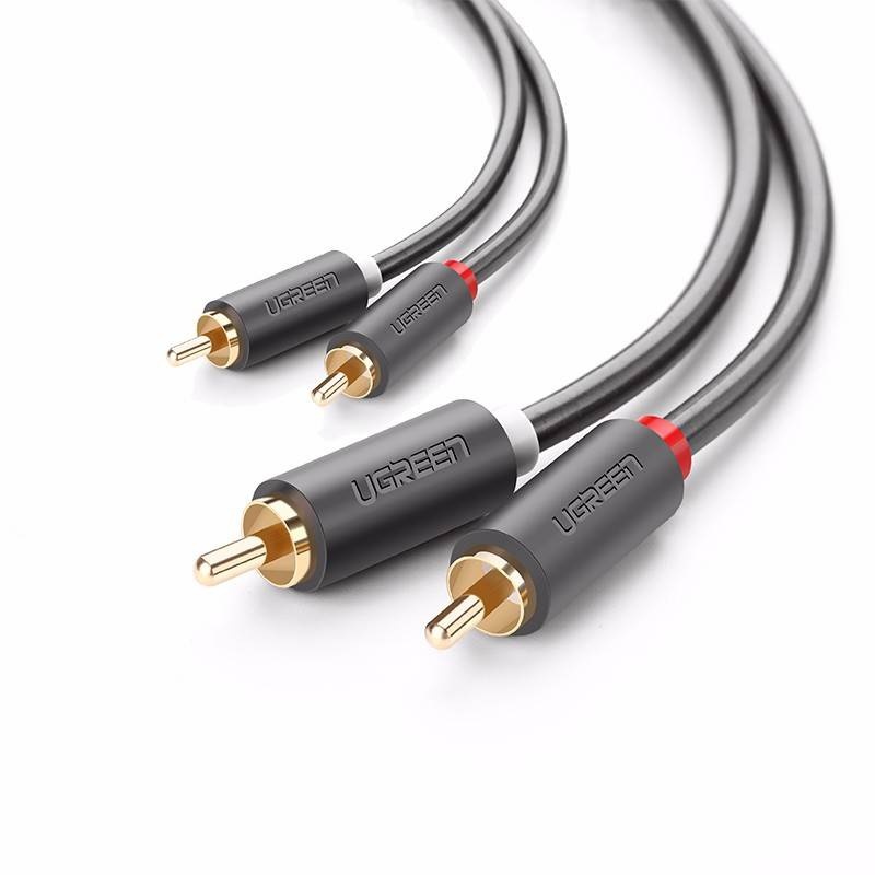UGREEN 2RCA (Cinch) to 2RCA (Cinch) Cable 3m (black)
