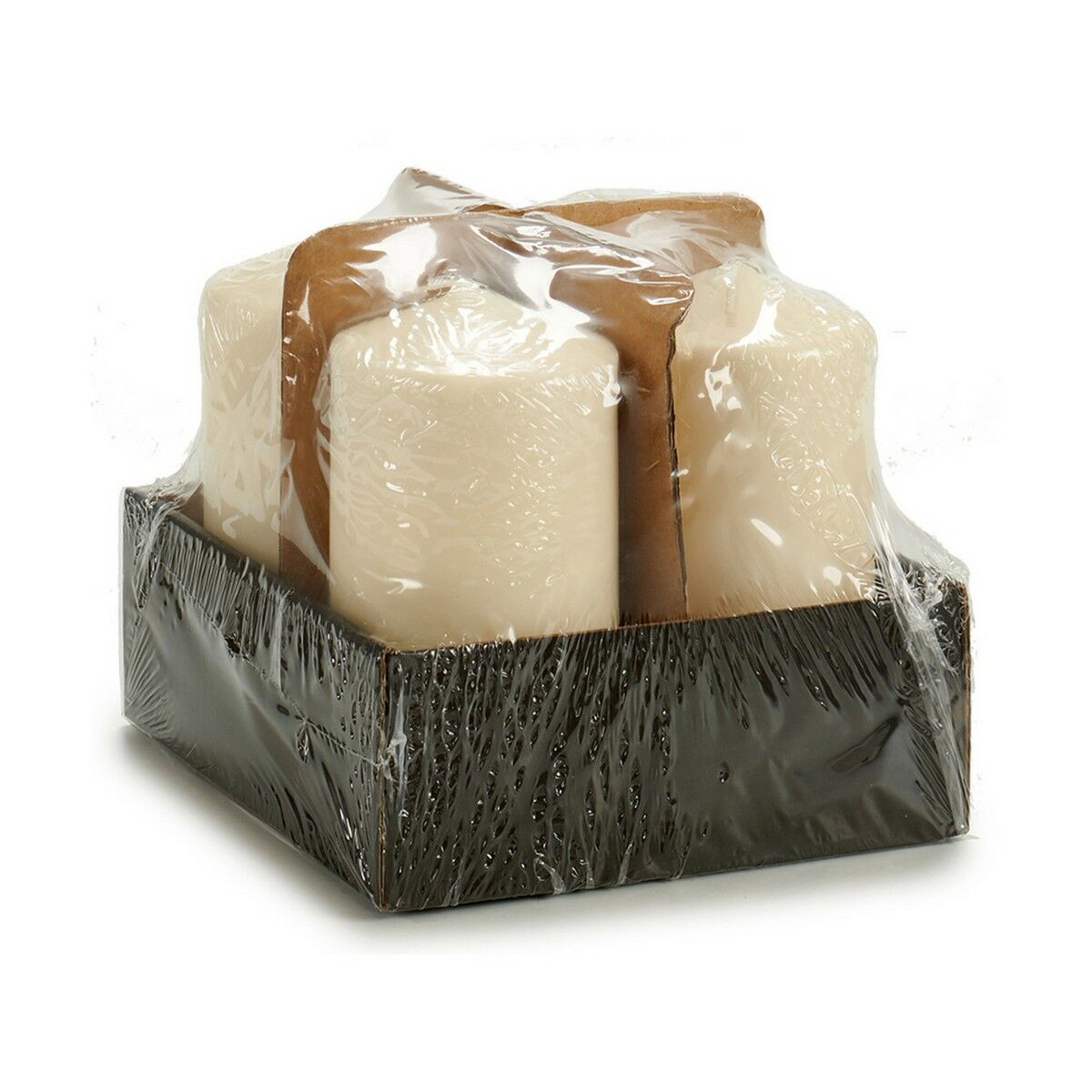 Candle Cream 7 x 10 x 7 cm (4 Units)