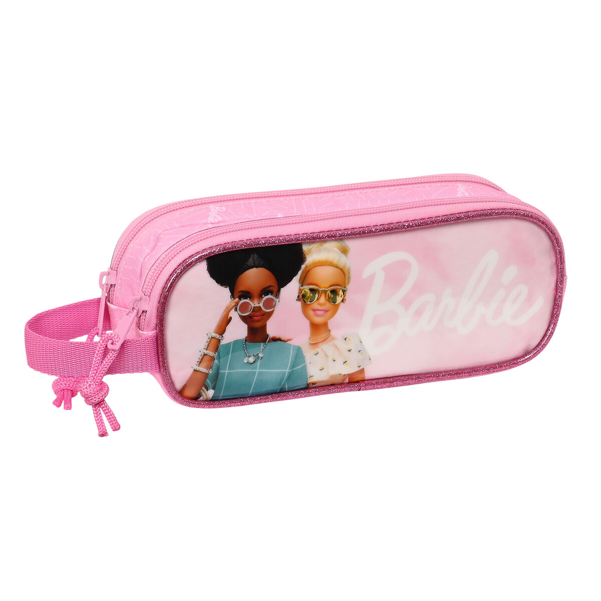 Double Carry-all Barbie Girl Pink (21 x 8 x 6 cm)