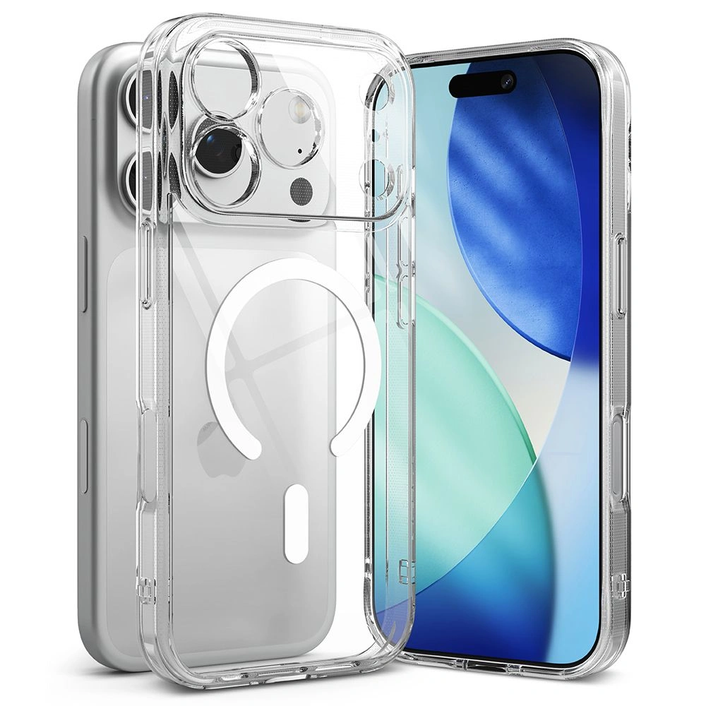 Etui Ringke Fusion Magnetic MagSafe do Apple iPhone 17 Pro Max Clear