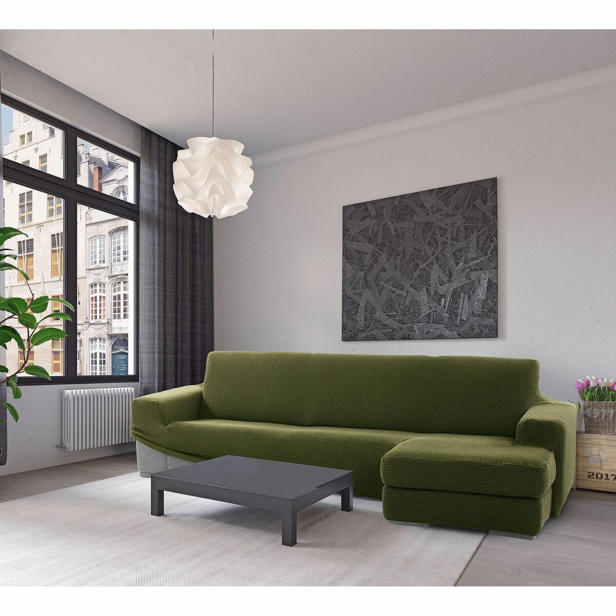 Chaise longue cover with short right arm Sofaskins NIAGARA 210 - 340 cm Chaise longue cover with short right arm Sofaskins NIAGARA 210 - 340 cm