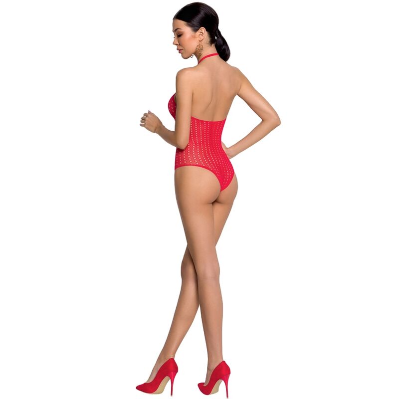PASSION WOMAN BS088 RED BODYSTOCKING ONE SIZE