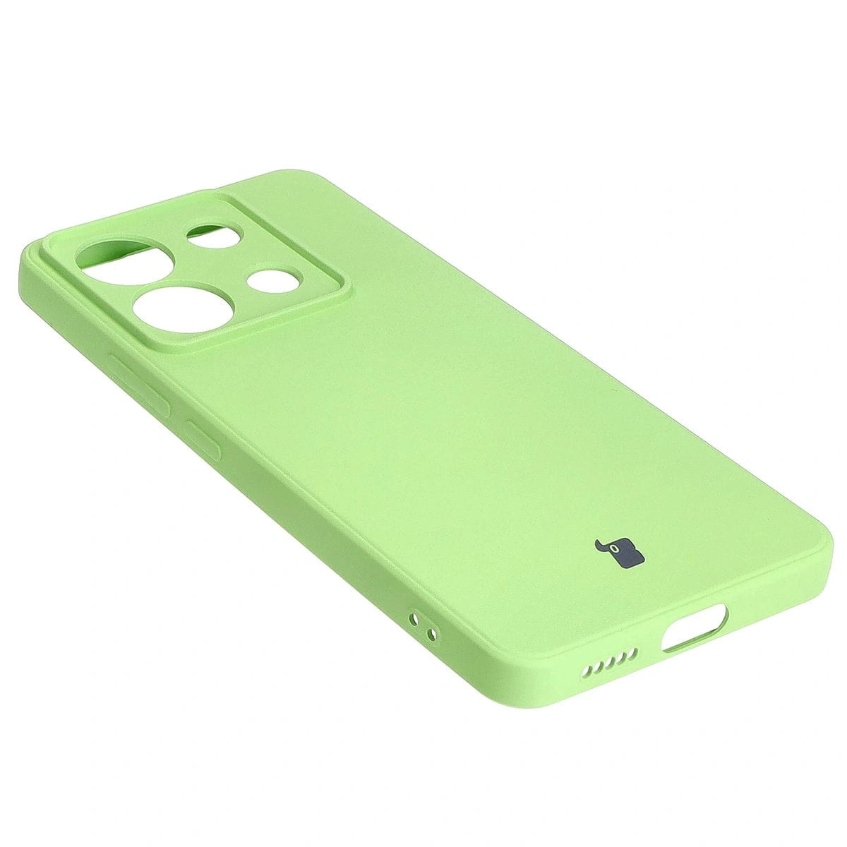 Bizon Case Silicone Sq Xiaomi Poco X6 / Xiaomi Redmi Note 13 Pro 5G light green