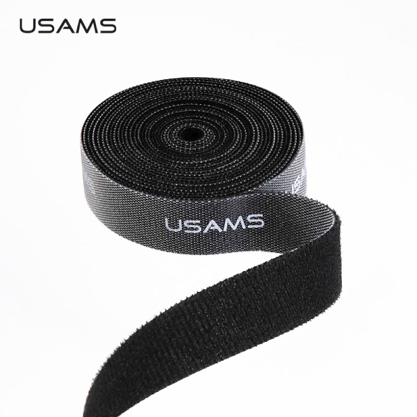 USAMS Velcro Cable Organiser 1m black ZB60ZD02 (US-ZB060)