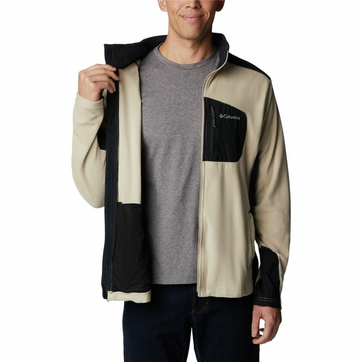 Men's Sports Jacket Columbia Klamath Range™ Beige Men's Sports Jacket Columbia Klamath Range™ Beige