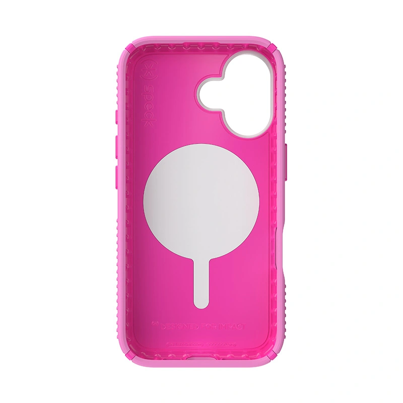 Case Speck Presidio2 Grip ClickLock & MagSafe Apple iPhone 16 (True Pink / Shocking Pink / White)