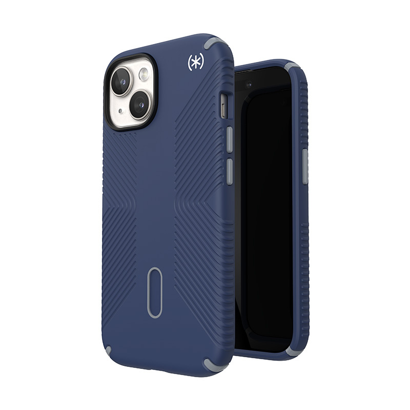 Speck Presidio2 Grip ClickLock MagSafe Apple iPhone 15 (Coastal Blue/Dustgrey/White)