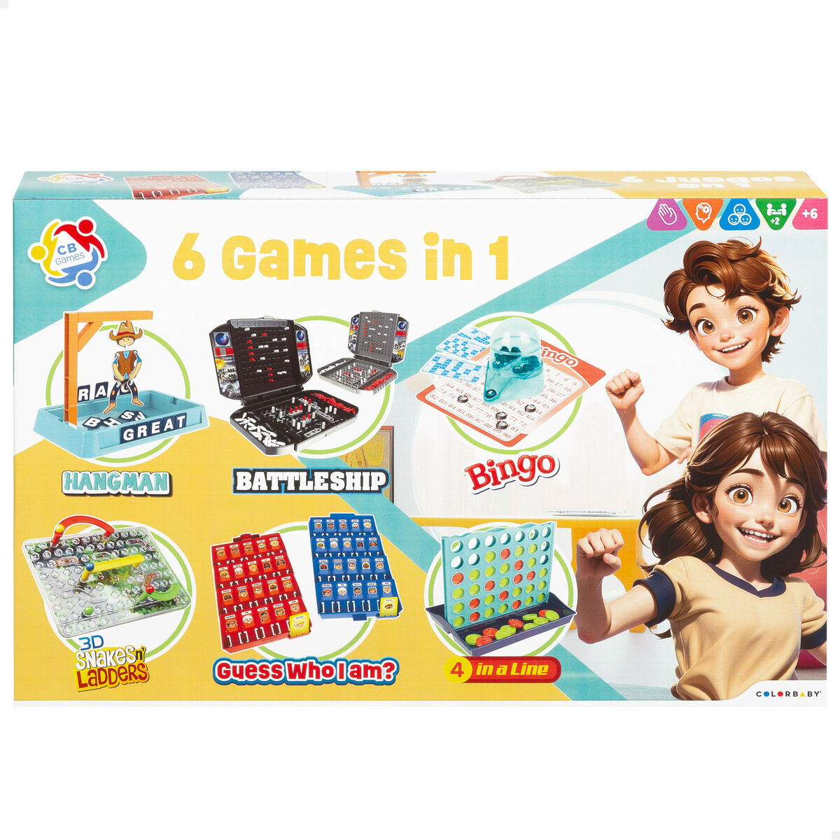 Board game Colorbaby (4 Units)